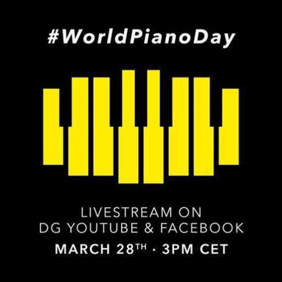 도이치 그라모폰의 '세계 피아노의 날' 온라인 콘서트 개최 포스터/사진=유니버설뮤직코리아제공