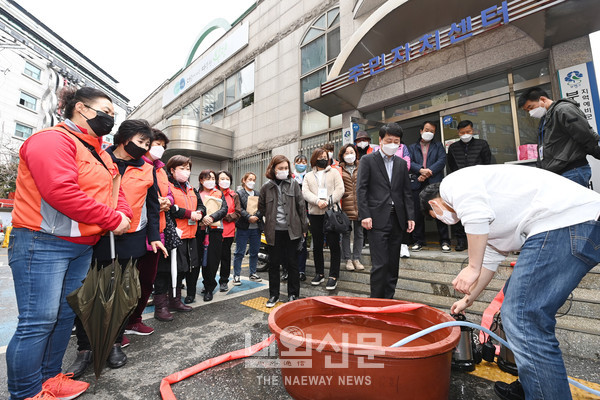 자연재난 대비 양수기 가동 훈련 실시 1