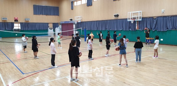 인천광역시교육청, 찾아가는 농구교실